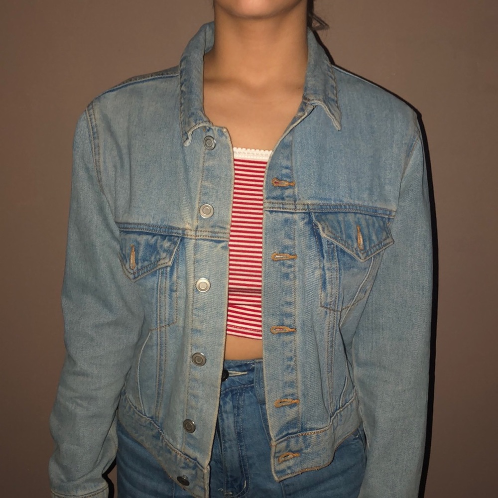 blue jean jacket
